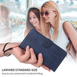 EIDERWOOD iPhone 17 Flip Cover m. Pung & Strop - Blå