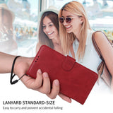EIDERWOOD iPhone 17 Flip Cover m. Pung & Strop - Rød