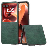 EIDERWOOD Motorola Razr 60 Ultra Kunstlæder Bagside Cover - Grøn