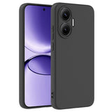 Xiaomi Poco F7 EIDERWOOD Mat Fleksibelt Plastik Bagside Cover - Sort