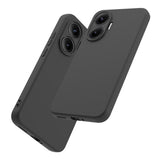 Xiaomi Poco F7 EIDERWOOD Mat Fleksibelt Plastik Bagside Cover - Sort