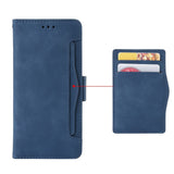 Realme 14 (5G) / 14T (5G) EIDERWOOD Kunstlæder Flip Cover m. Indbygget Kortholder - Blå