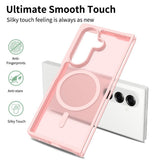 EIDERWOOD Samsung Galaxy Z Fold7 Mat Hybrid Bagside Cover - MagSafe Kompatibel - Gennemsigtig / Lyserød