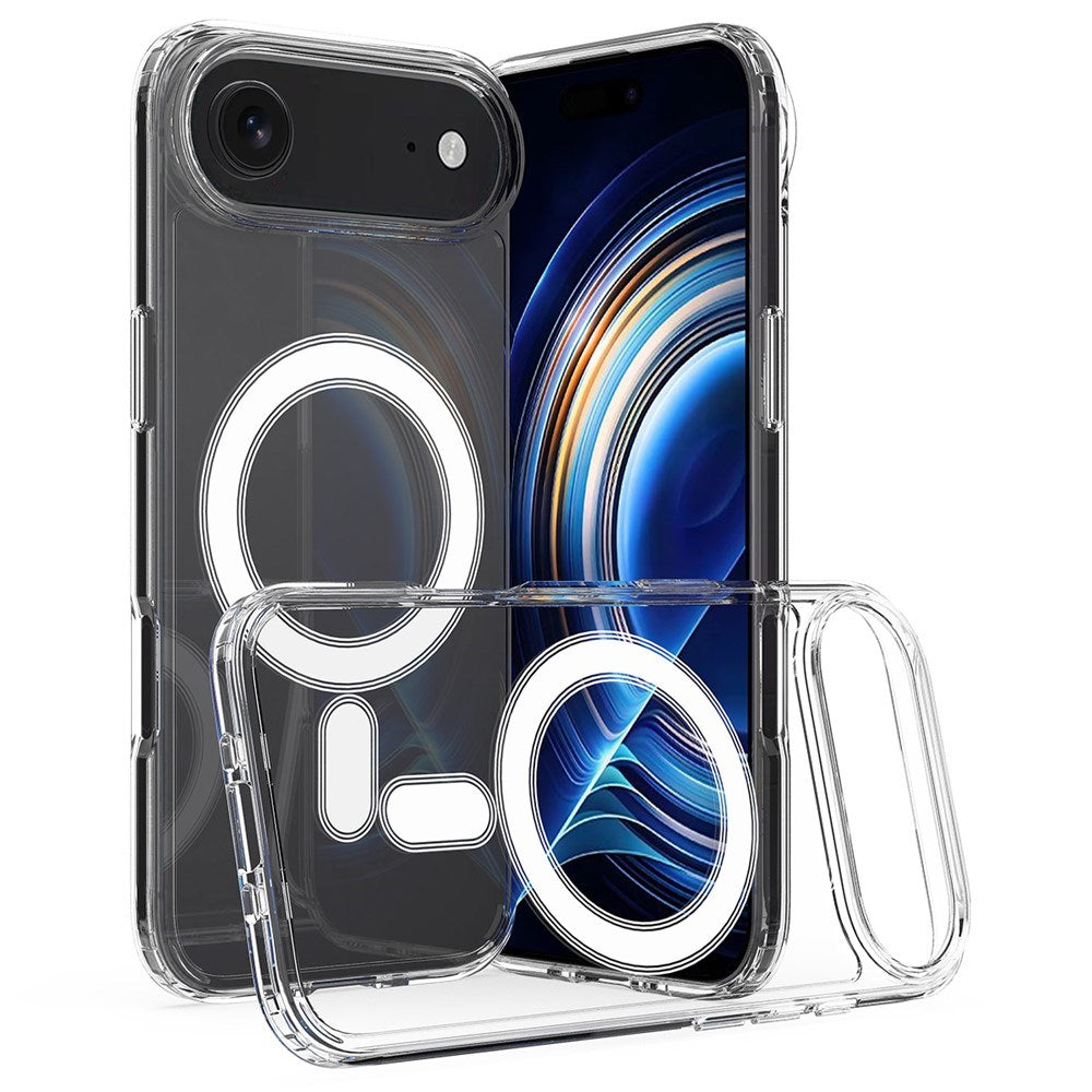 iPhone Air - EIDERWOOD Hybrid Plastik Cover - MagSafe Kompatibel - Gennemsigtig