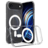 iPhone Air - EIDERWOOD Hybrid Plastik Cover - MagSafe Kompatibel - Gennemsigtig
