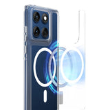 EIDERWOOD Motorola Edge 60s / Edge 60 Fusion / Edge 60 Cover - MagSafe Kompatibel - Gennemsigtig