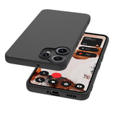EIDERWOOD Nothing CMF Phone 2 Pro Mat Fleksibelt Plastik Mobil Cover - Sort