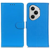 Honor 400 Pro - EIDERWOOD Kunstlæder Flip Cover m. Kortholder & Ståfunktion - Blå