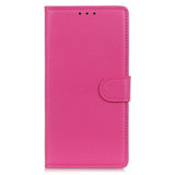 Honor 400 Pro - EIDERWOOD Kunstlæder Flip Cover m. Kortholder & Ståfunktion - Lyserød