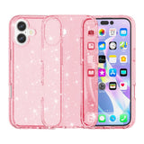 EIDERWOOD iPhone 17 Hybrid Plastik Mobil Cover - Lyserød Glitter