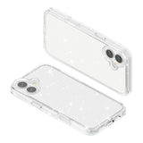 EIDERWOOD iPhone 17 Hybrid Plastik Mobil Cover - Hvid Glitter