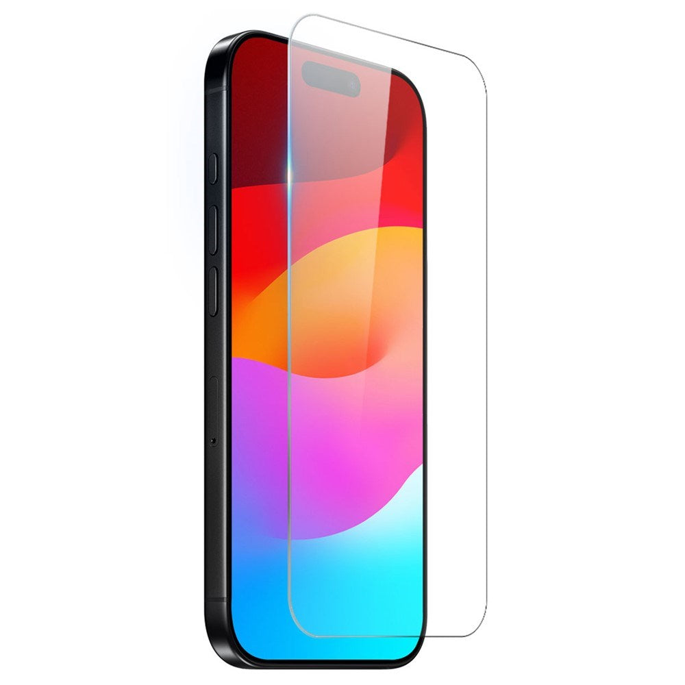 iPhone 17 Pro - NORTHJO 3-i-1 Beskyttelsessæt m. Fleksibelt Plastik Cover / Hærdet Skærmbeskyttelsesglas / Kameralinsebeskyttelsesglas - Gennemsigtig