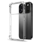 iPhone 17 Pro - NORTHJO 3-i-1 Beskyttelsessæt m. Stødabsorberende Fleksibelt Plastik Cover / Hærdet Skærmbeskyttelsesglas / Kameralinsebeskyttelsesglas - Gennemsigtig