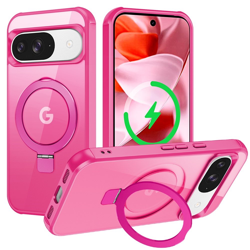 EIDERWOOD Google Pixel 10 / 10 Pro / 9 / 9 Pro Mobil Cover m. Kickstand - MagSafe Kompatibel - Pink