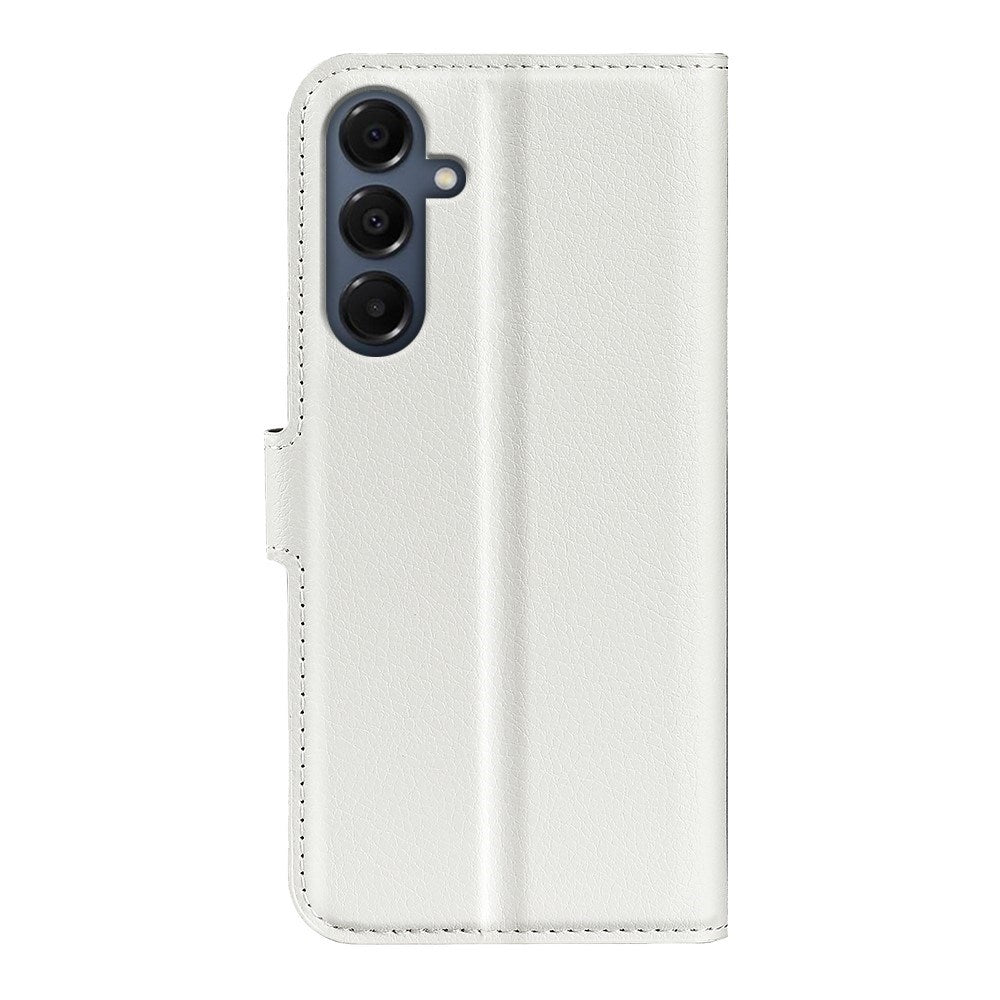 EIDERWOOD Samsung Galaxy A17 (5G) Litchi Kunstlæder Flip Cover m. Pung - Hvid