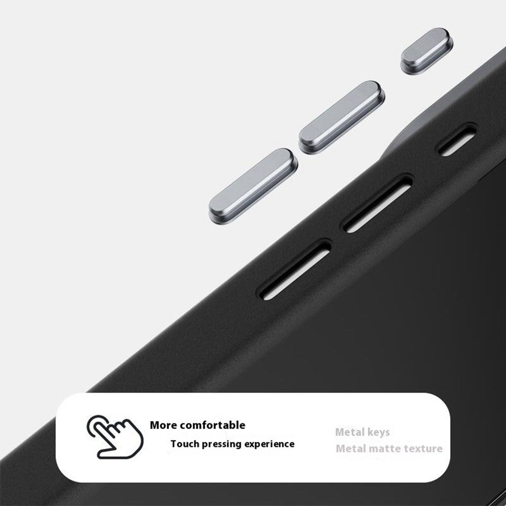 ABEEL iPhone 18 Pro / 17 Pro Hybrid Mobilcover m. Karbonfibretekstur - MagSafe Kompatibelt - Sort
