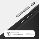ABEEL iPhone 18 Pro / 17 Pro Hybrid Mobilcover m. Karbonfibretekstur - MagSafe Kompatibelt - Sort / Rød