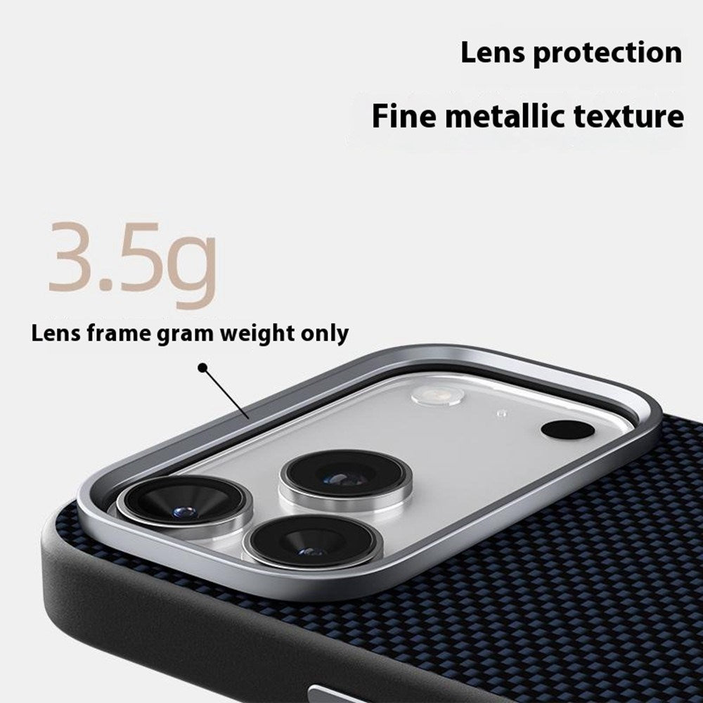 iPhone 18 Pro / 17 Pro ABEEL MagSafe Kompatibel Aluminium Cover - Sort