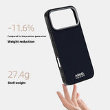 iPhone 18 Pro / 17 Pro ABEEL MagSafe Kompatibel Aluminium Cover - Blå