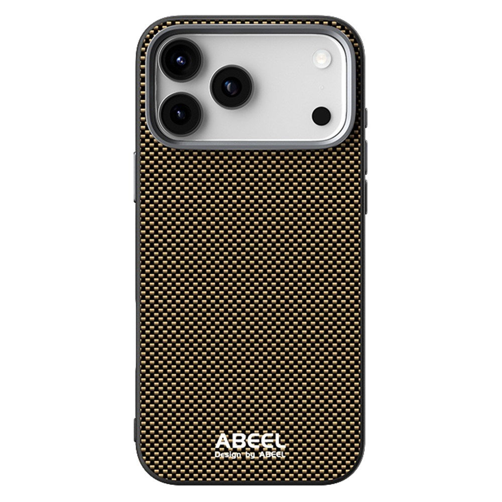 iPhone 18 Pro / 17 Pro ABEEL MagSafe Kompatibel Aluminium Cover - Guld
