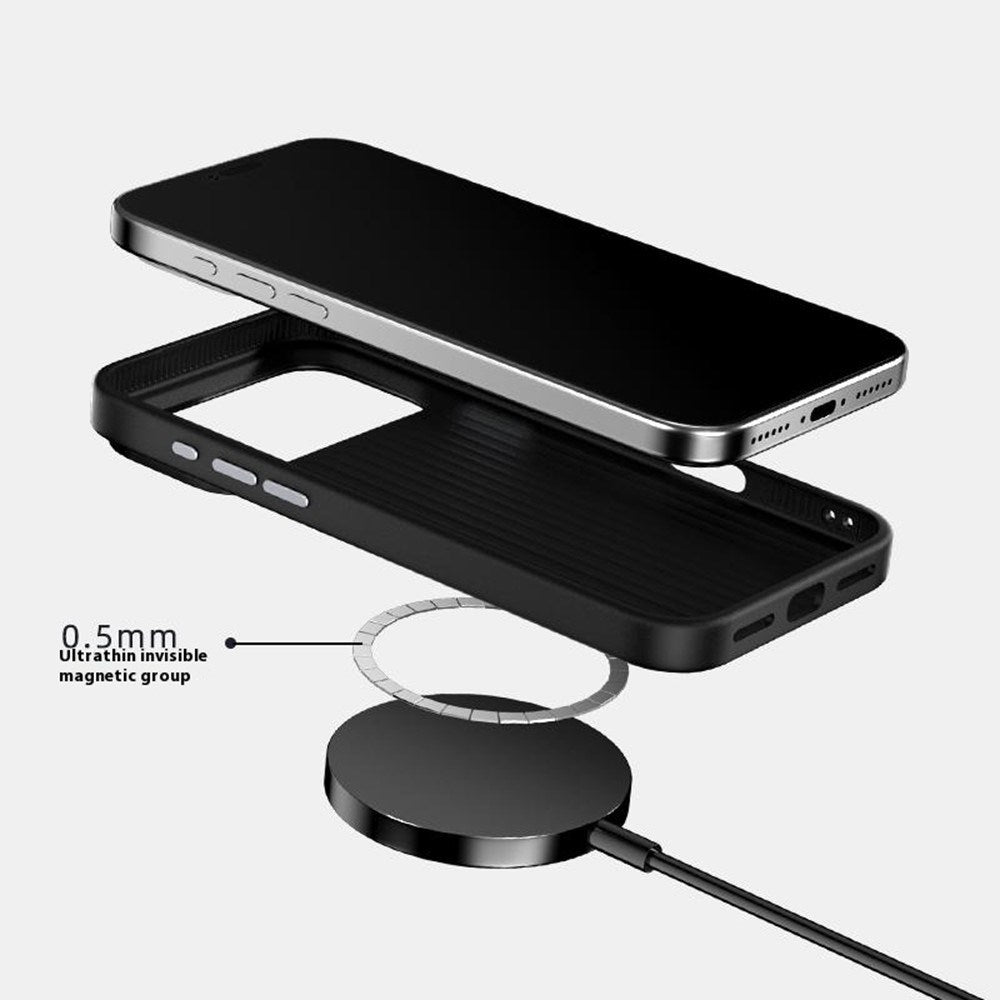 ABEEL iPhone 18 Pro Max / 17 Pro Max Hybrid Bagsidecover - MagSafe Kompatibel - Sort