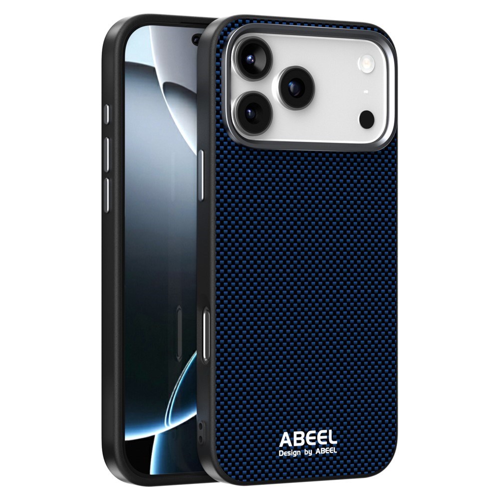 ABEEL iPhone 18 Pro Max / 17 Pro Max Hybrid Bagsidecover - MagSafe Kompatibel - Blå
