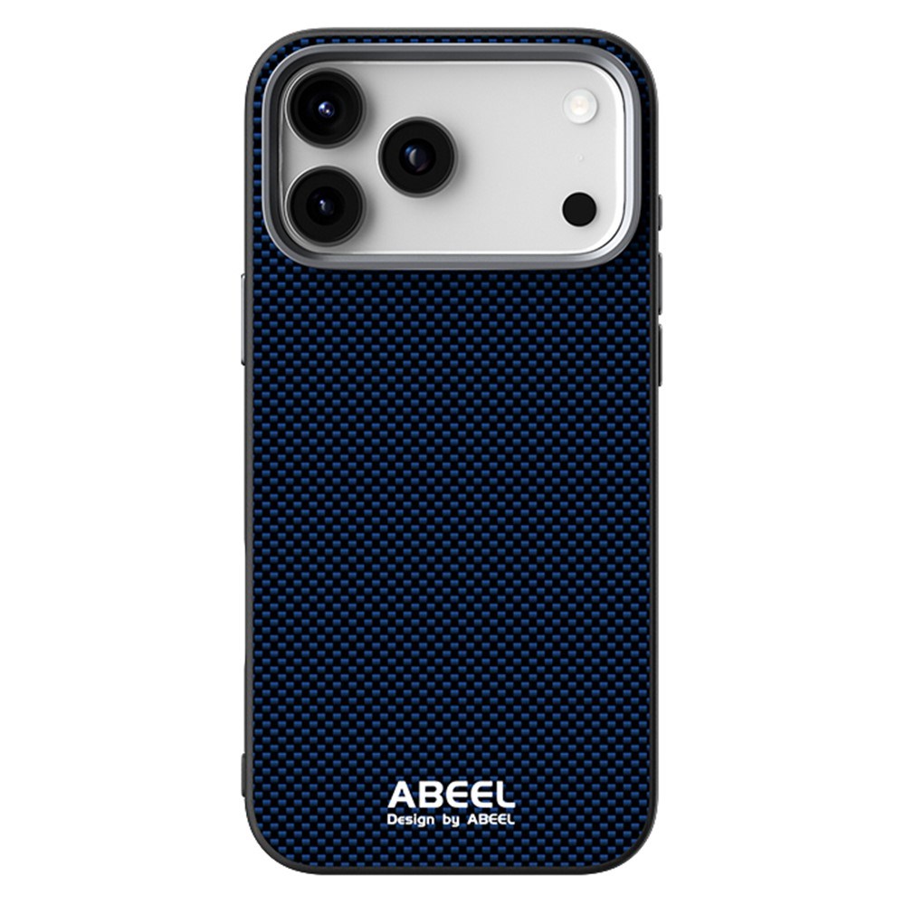 ABEEL iPhone 18 Pro Max / 17 Pro Max Hybrid Bagsidecover - MagSafe Kompatibel - Blå