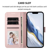 iPhone 18 Pro Max / 17 Pro Max EIDERWOOD Kunstlæder Flip Cover m. Strop & Ståfunktion - Lyserød
