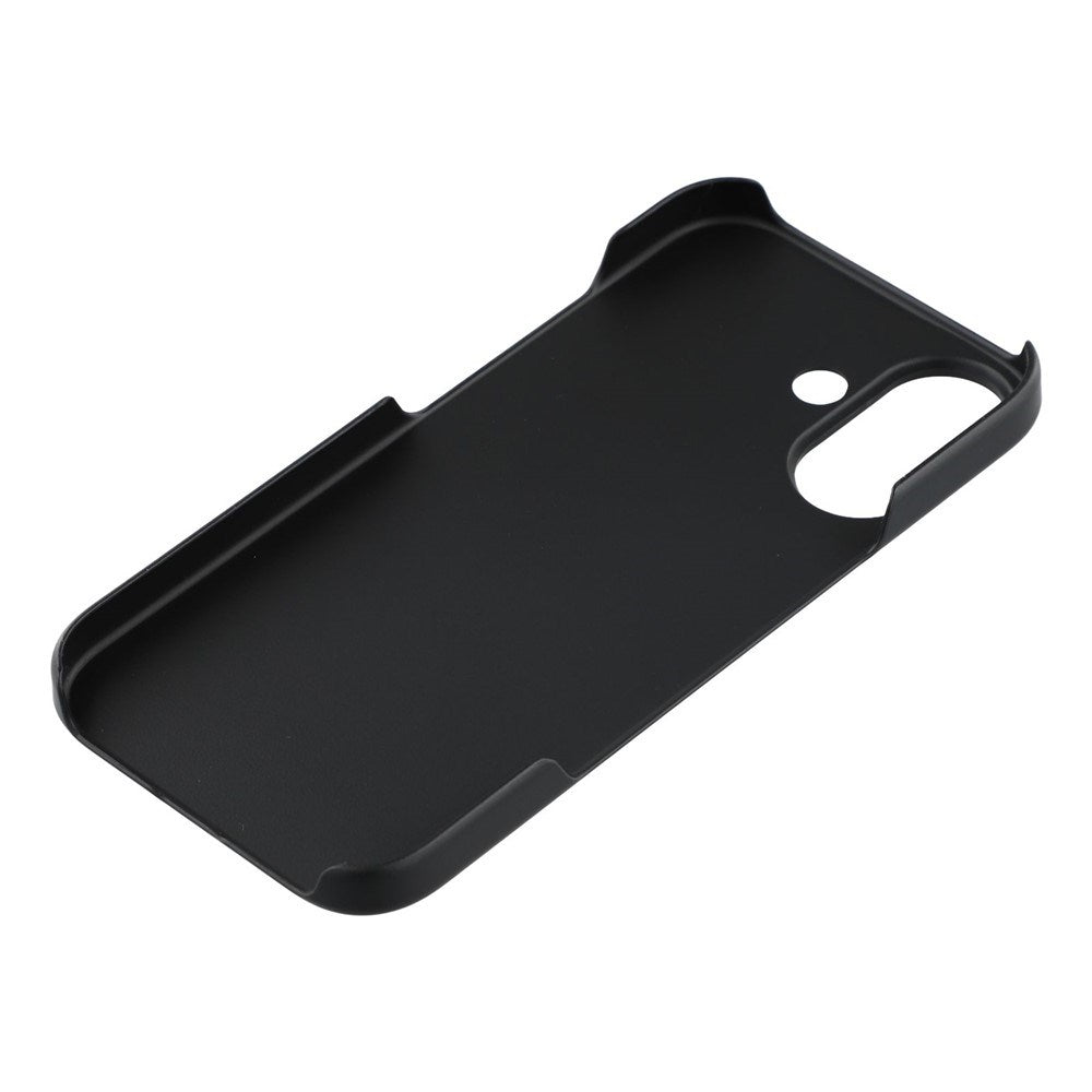 EIDERWOOD iPhone 17 Hårdt Plastik Mobil Cover - Sort