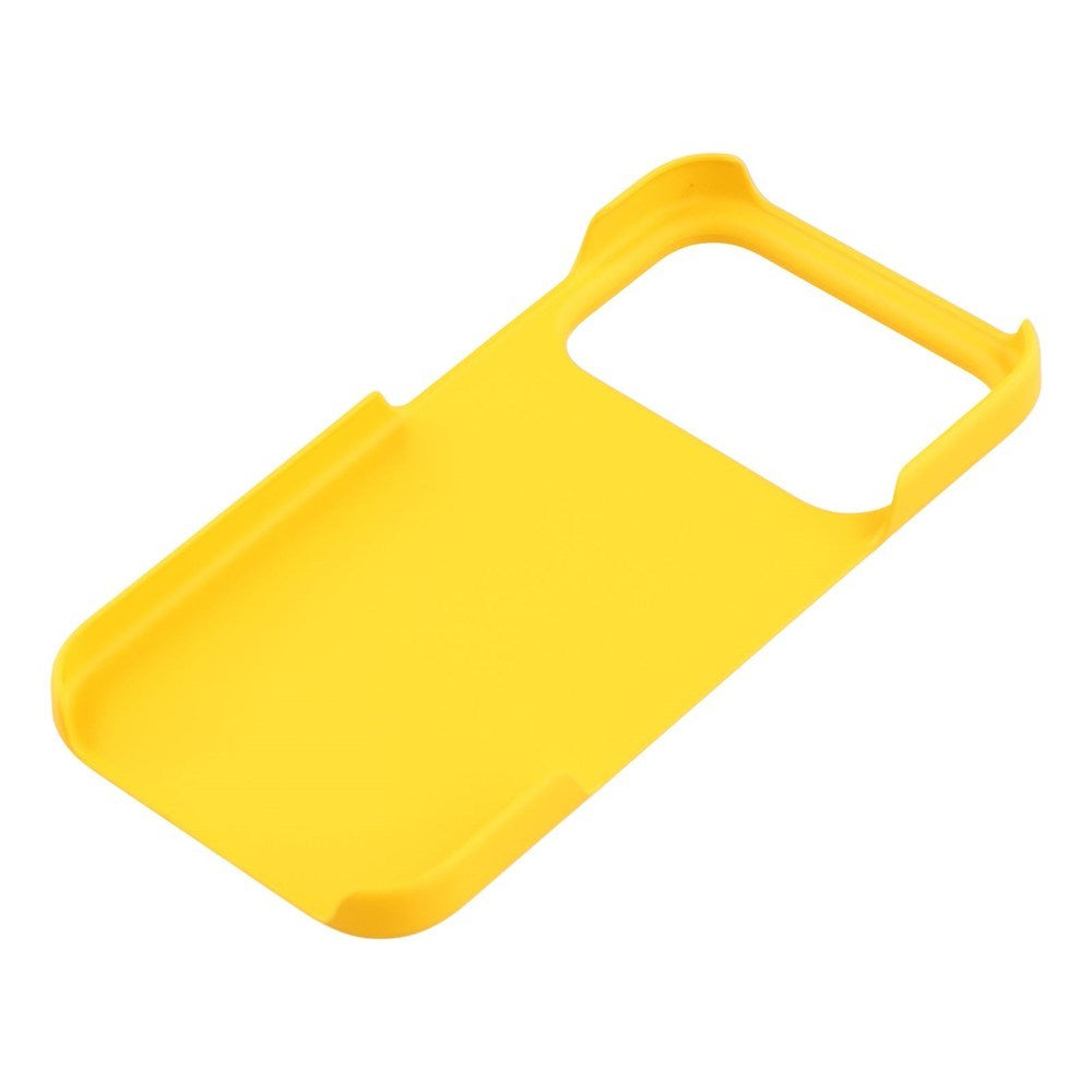 EIDERWOOD iPhone 17 Pro Hårdt Plastik Mobil Cover - Gul