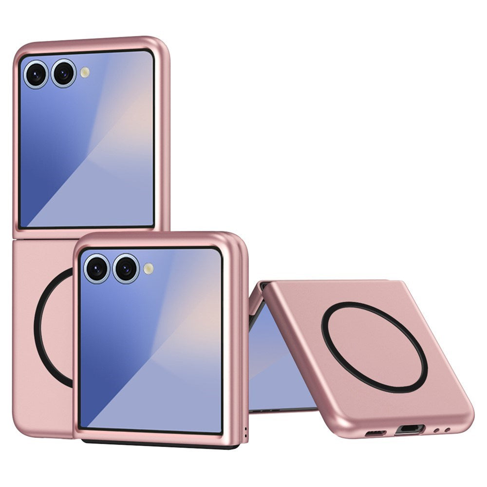 Samsung Galaxy Z Flip7 - EIDERWOOD Mat Hårdt Plast Cover - MagSafe Kompatibel - Lyserød