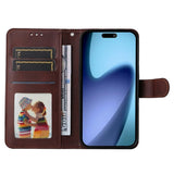 EIDERWOOD iPhone Air Kunstlæder Flip Cover - inkl. Skærmbeskyttelse - Lyserød