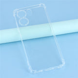 EIDERWOOD OPPO A5x (5G) / OPPO A5x (4G) Plastik Mobil Cover m. Stødabsorberende Hjørner - Gennemsigtig