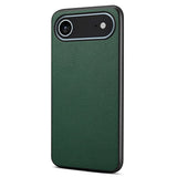 EIDERWOOD iPhone Air Hybrid Plastik Mobil Cover m. Lædertekstur - Grøn