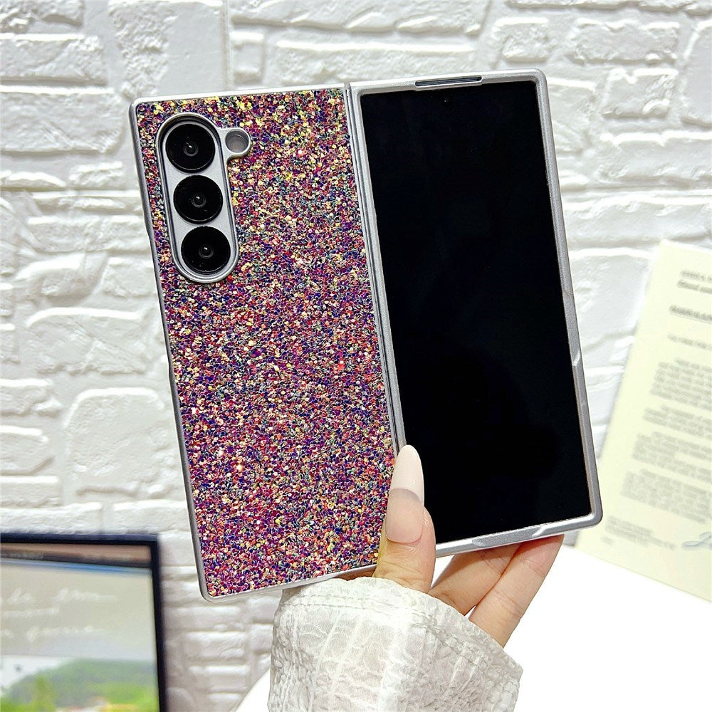 EIDERWOOD Samsung Galaxy Z Fold7 Glitter Mobil Cover - Sort