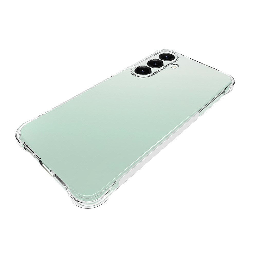 EIDERWOOD Samsung Galaxy S25 FE Fleksibel Plastik Mobil Cover m. Forstærkede Hjørner - Gennemsigtig