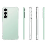 EIDERWOOD Samsung Galaxy S25 FE Fleksibel Plastik Mobil Cover m. Forstærkede Hjørner - Gennemsigtig