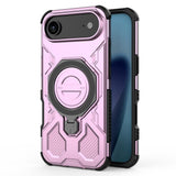 EIDERWOOD  iPhone Air Håndværker Mobil Cover - Magnetisk Kickstand - MagSafe Kompatibel - Lyserød