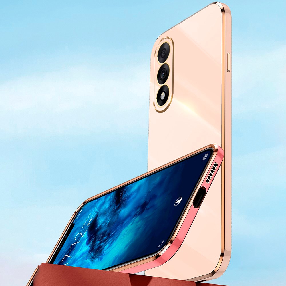 OnePlus Nord 5 - Metallisk Plast Cover - Beige