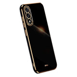 OnePlus Nord 5 - Metallisk Plast Cover - Sort