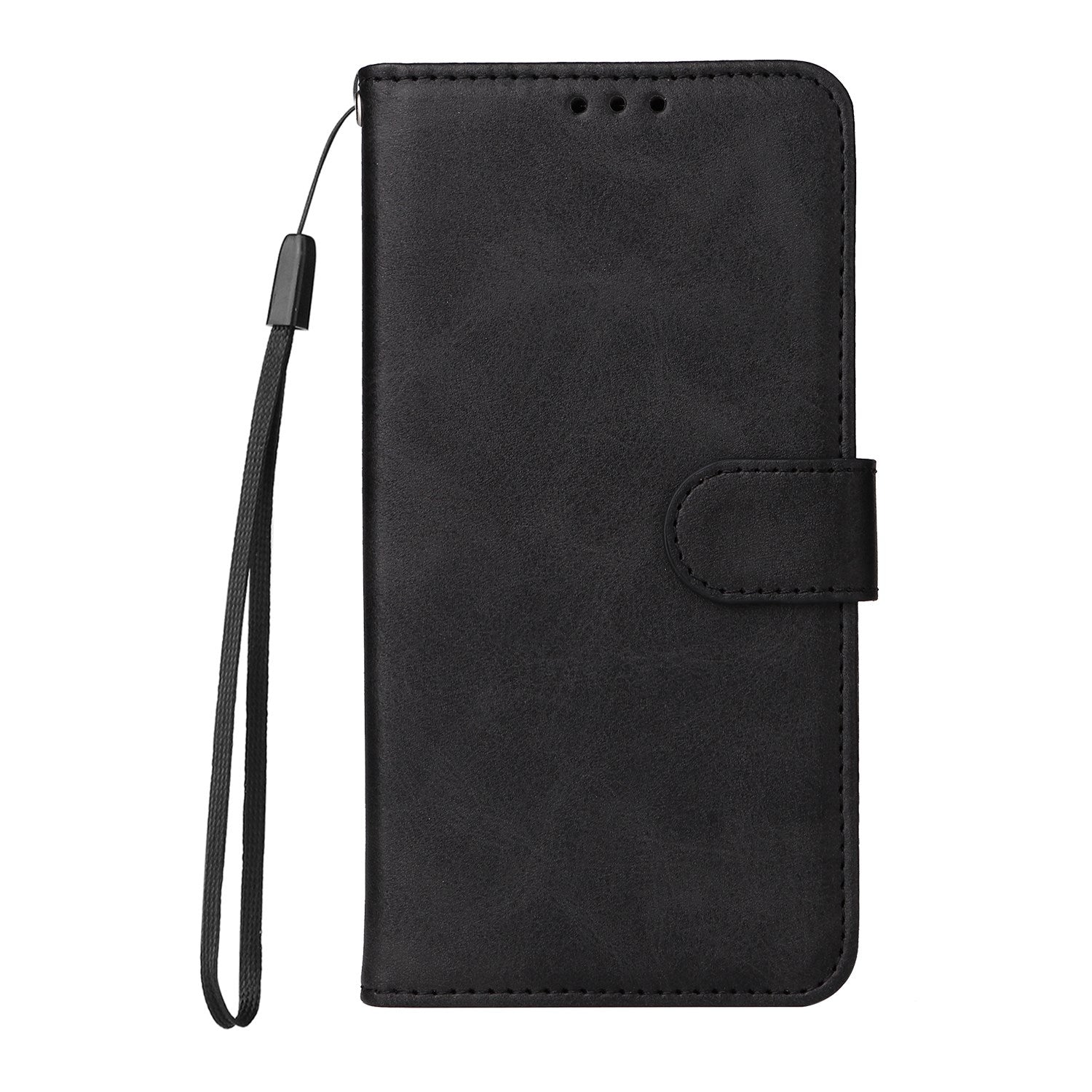 Motorola Moto G86 / G86 Power - EIDERWOOD Kunstlæder Flip Cover m. Strop - Sort