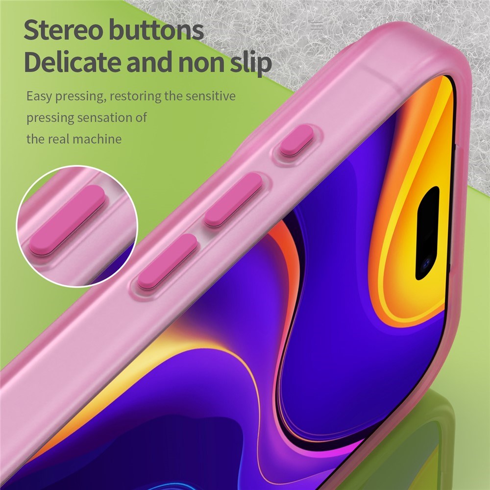 EIDERWOOD iPhone 17 Pro Max Hybrid Plast Mobil Cover - MagSafe Kompatibel - Mat Gennemsigtig / Lyserød