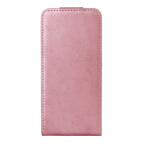 Motorola Moto G86 Power - EIDERWOOD Vertikal Kunstlæder Flip Cover - Kortholder & Ståfunktion - Rose Gold