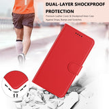 EIDERWOOD Nothing CMF Phone 2 Pro Kunstlæder Flip Mobil Cover m. Kortholder - Rød