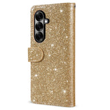 Samsung Galaxy Z Fold7 - EIDERWOOD Glitter Flip Cover m. Pung - Guld