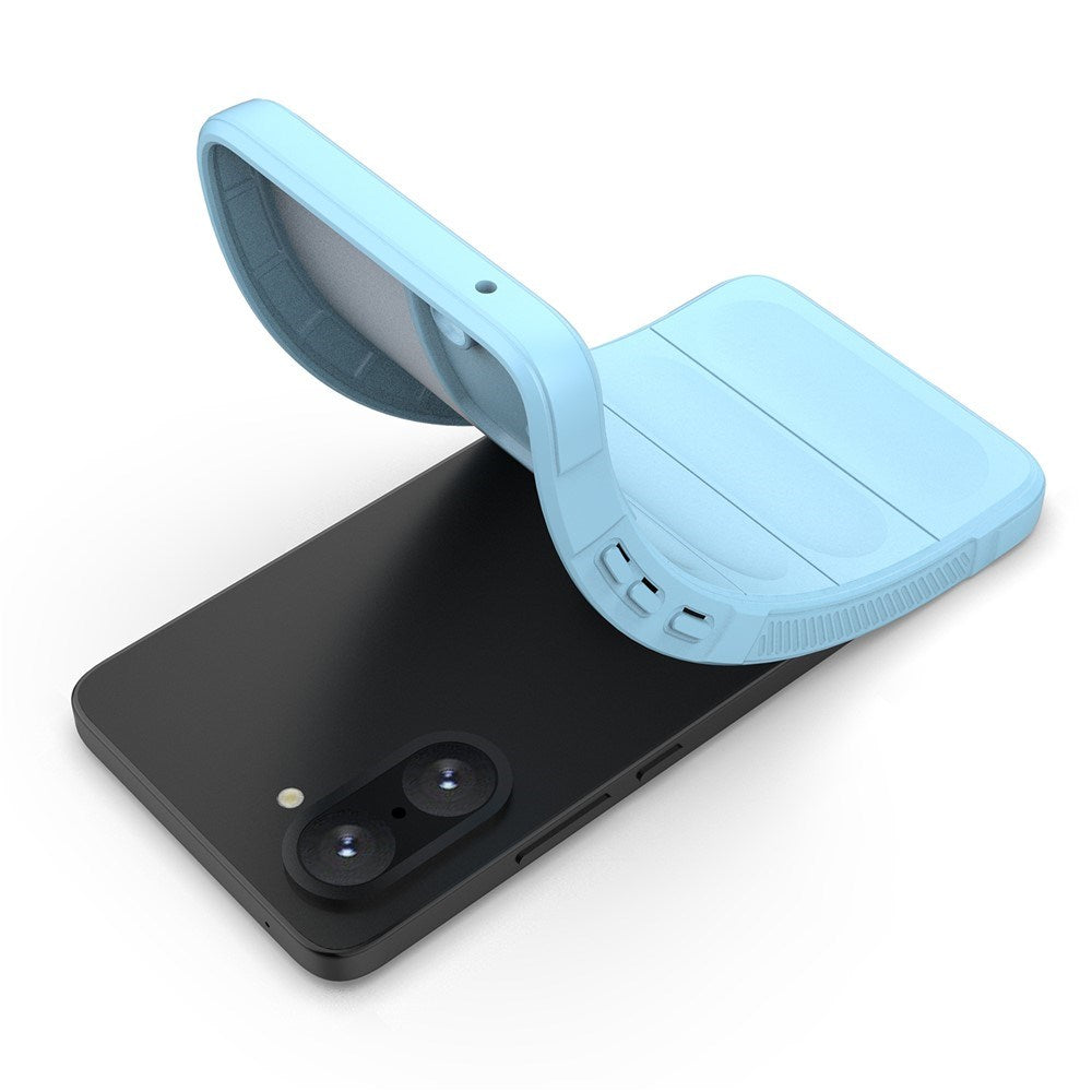 OnePlus Nord CE5 - EIDERWOOD Fleksibelt Plastik Cover - Lyseblå