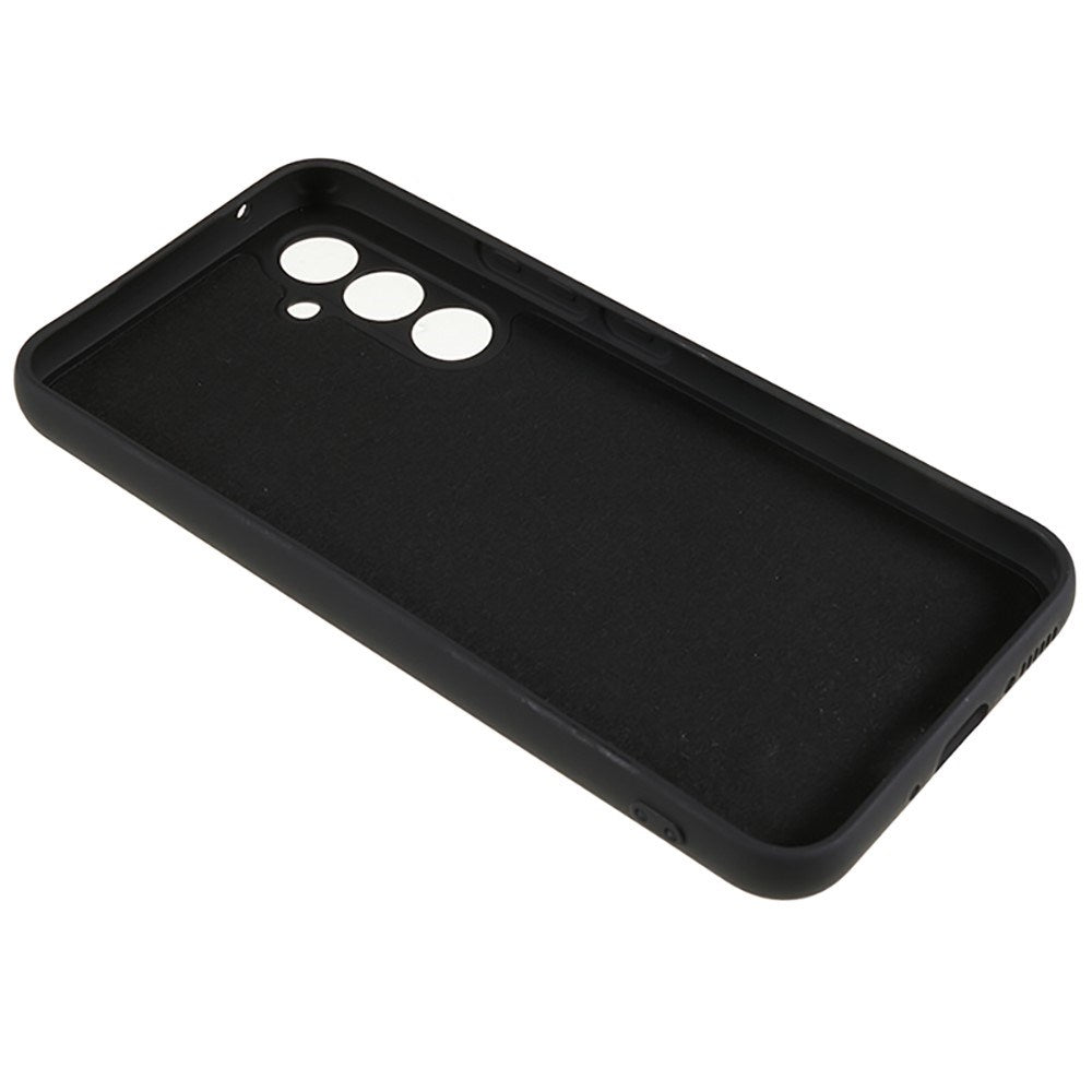 EIDERWOOD Samsung Galaxy S25 FE Foret Fleksibelt Plast Mobil Cover - Sort
