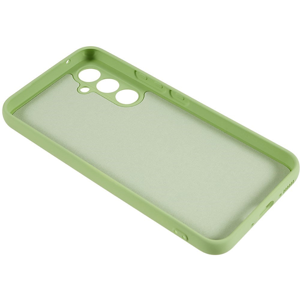 EIDERWOOD Samsung Galaxy S25 FE Foret Fleksibelt Plast Mobil Cover - Lysegrøn