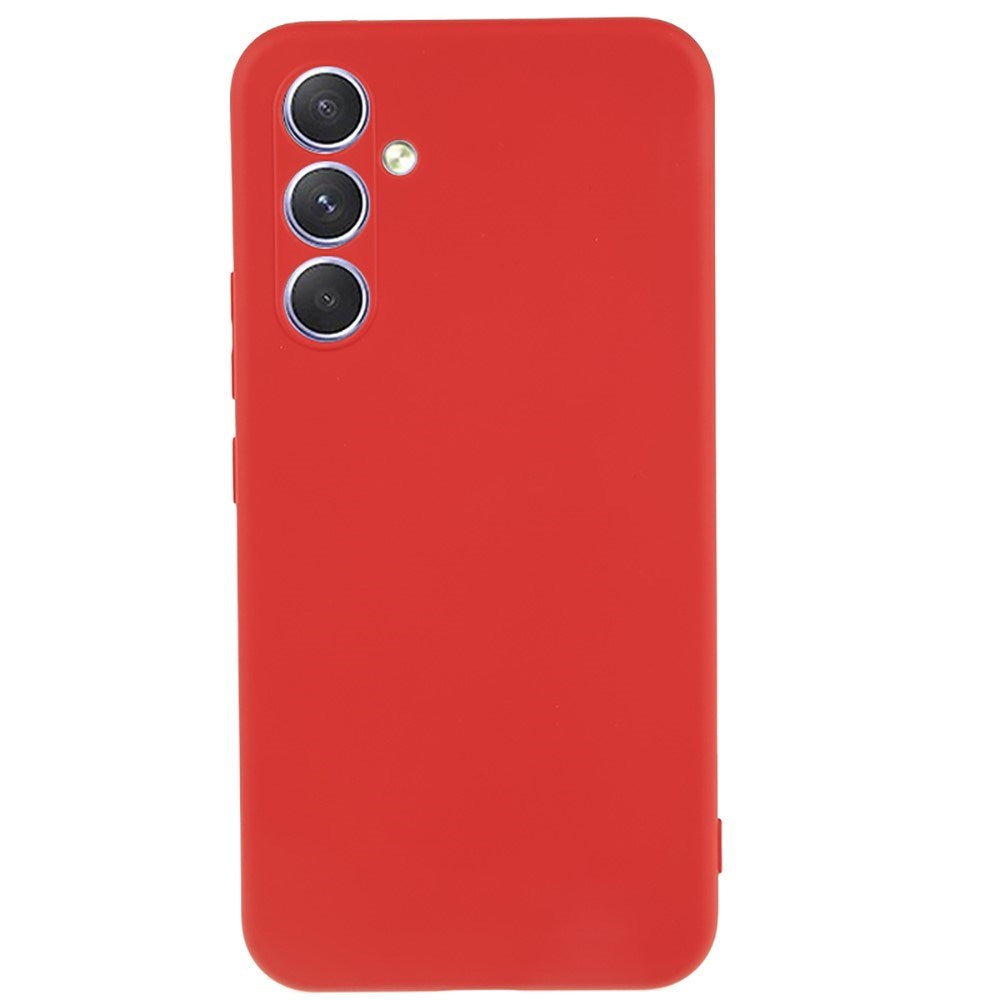 EIDERWOOD Samsung Galaxy S25 FE Foret Fleksibelt Plast Mobil Cover - Rød