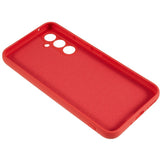 EIDERWOOD Samsung Galaxy S25 FE Foret Fleksibelt Plast Mobil Cover - Rød